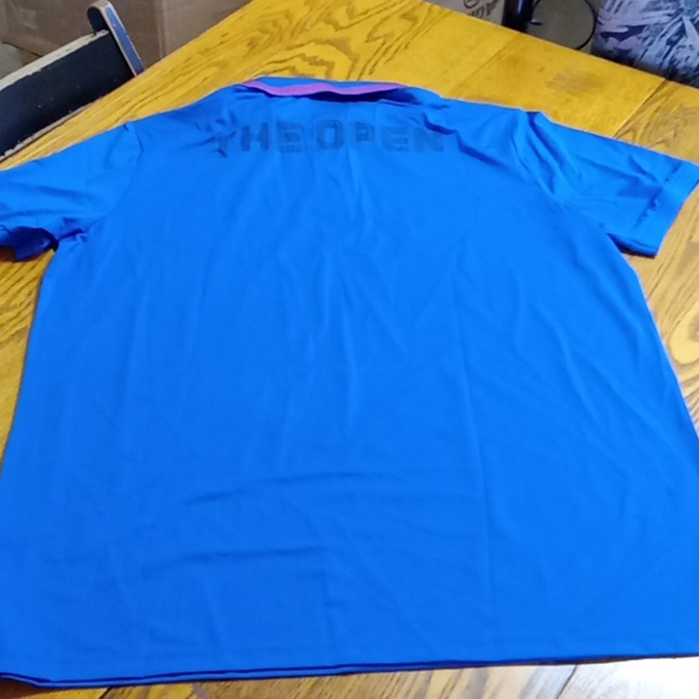 Ralph Lauren RLX Polo Mens Short Sleeves Shirt Extra Large XL Pull Over Blue NEW - Picture 4 of 7